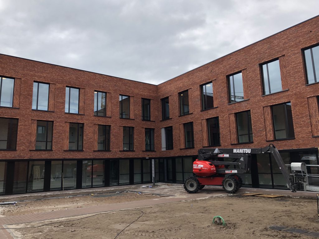 Blowerdoor serviceflats Karmel St-Niklaas