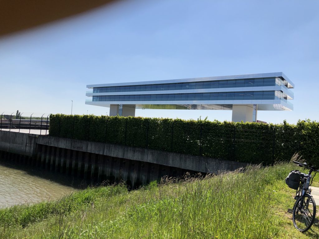 Blowerdoortest nieuw kantoor Cordeel Temse
