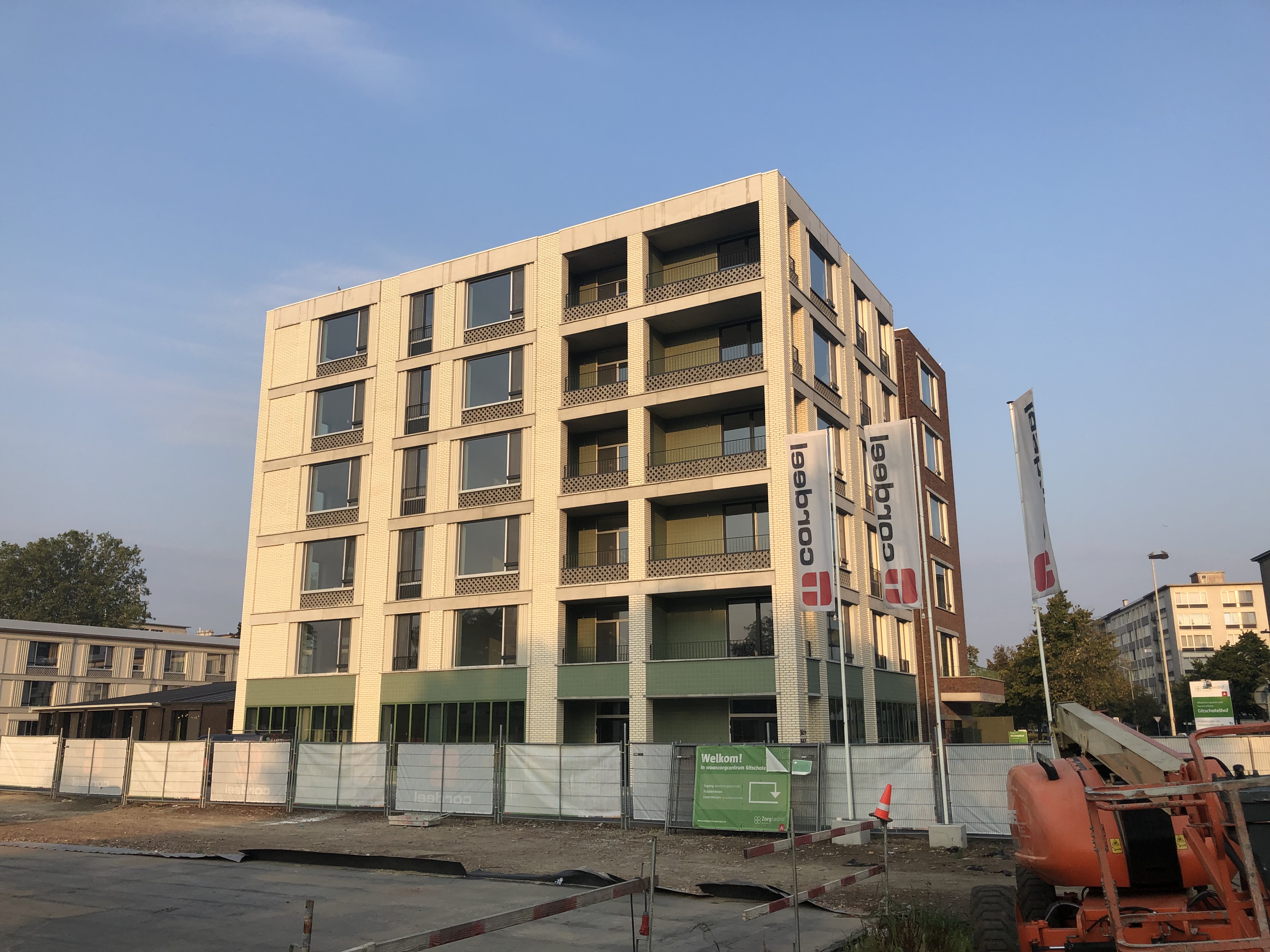 Blowerdoortest serviceflats Antwerpen