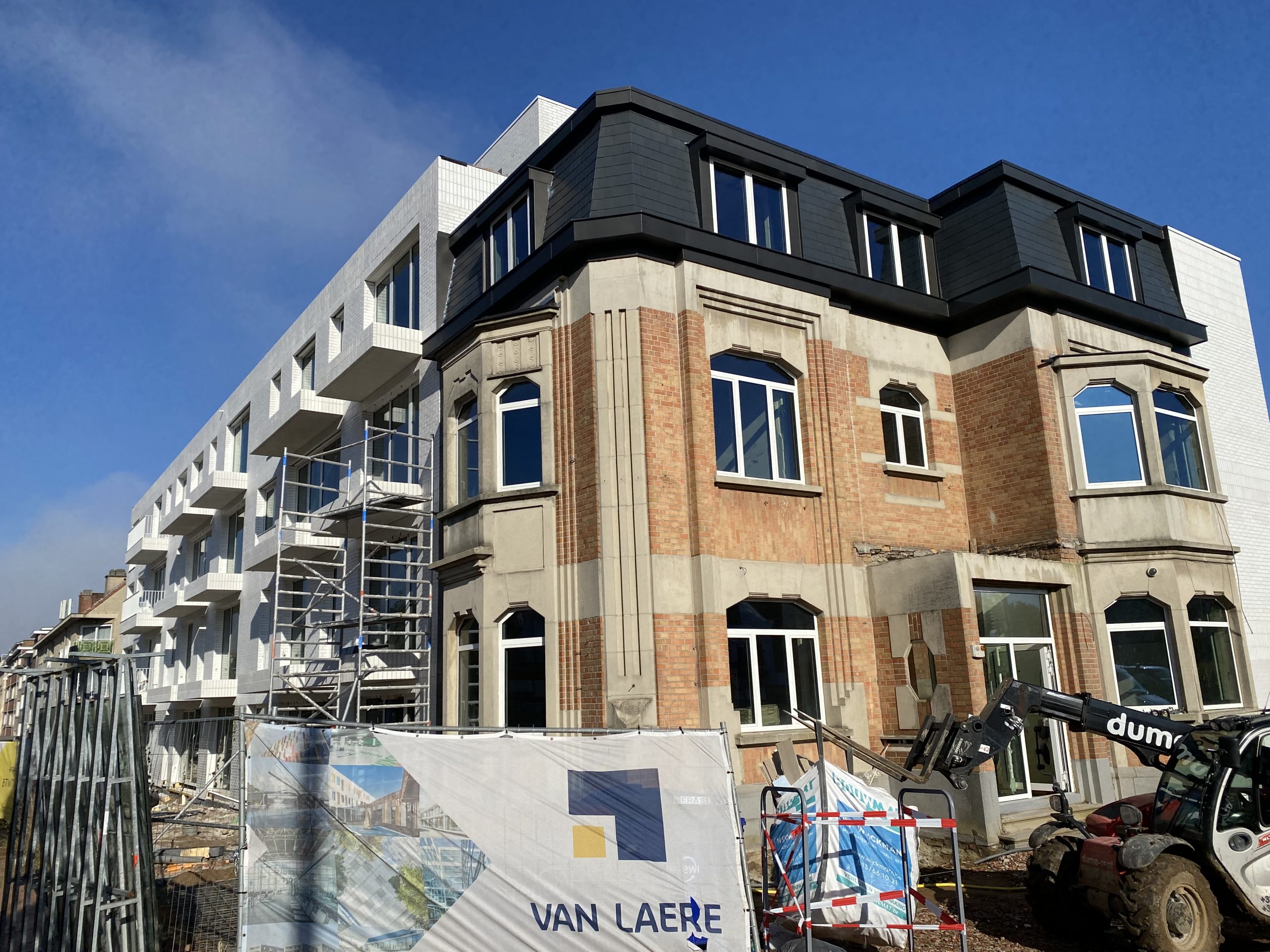 Blowerdoortesten appartementen Cubic Wemmel