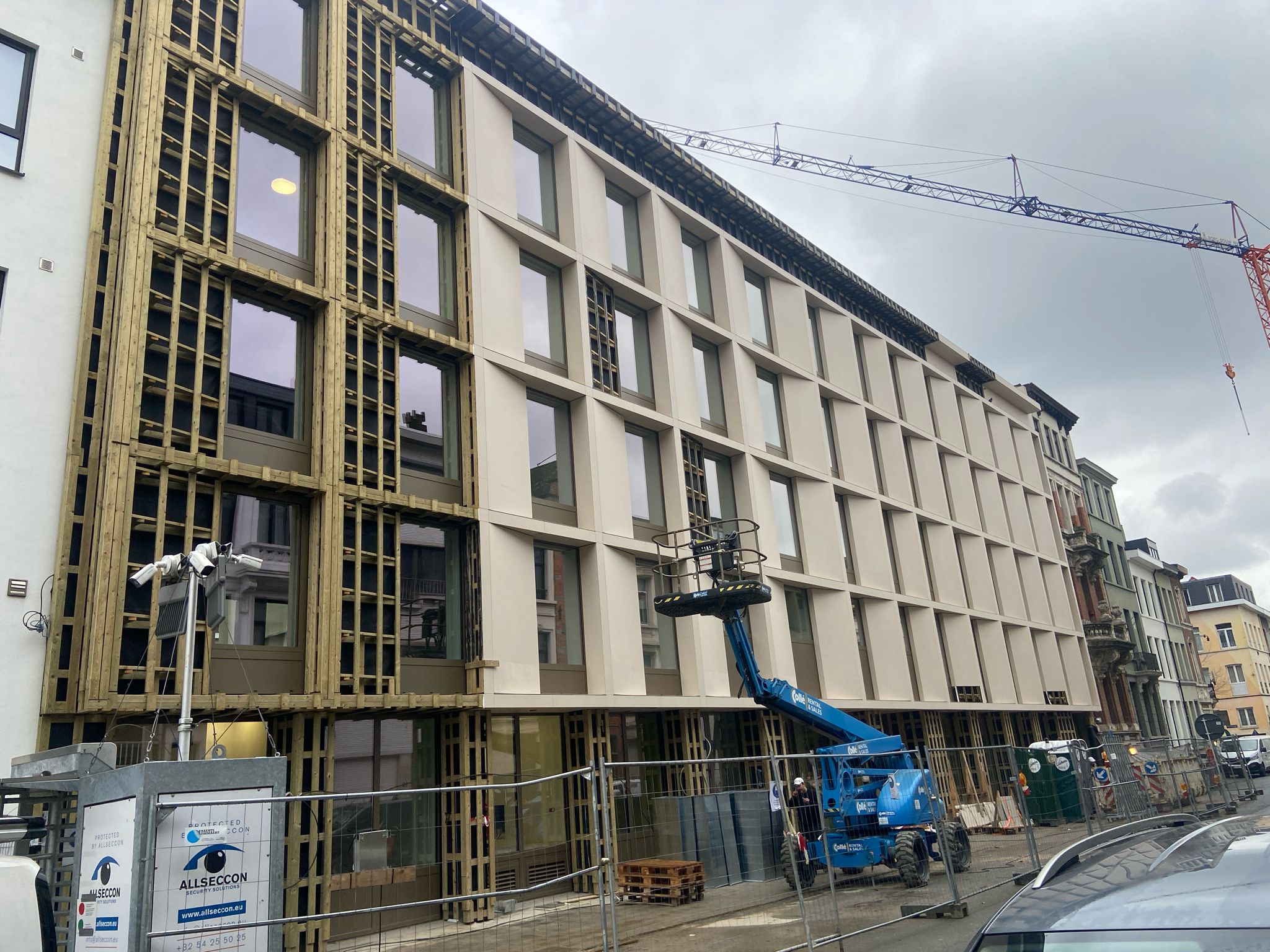 Blowerdoortest Maritiem Huis Antwerpen (Van Laere)