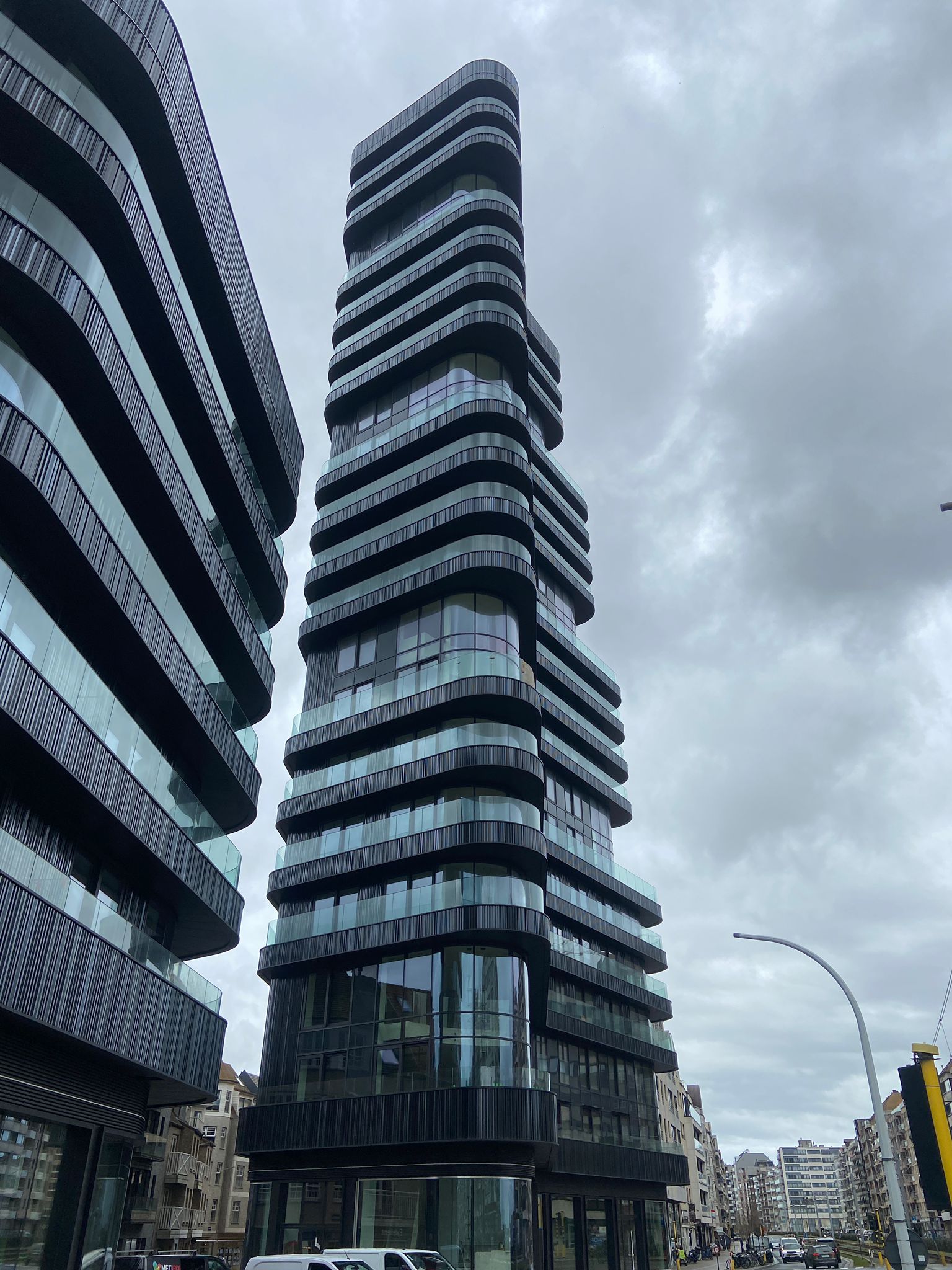 Blowerdoortest Heldentoren (toren A) Knokke-Heist