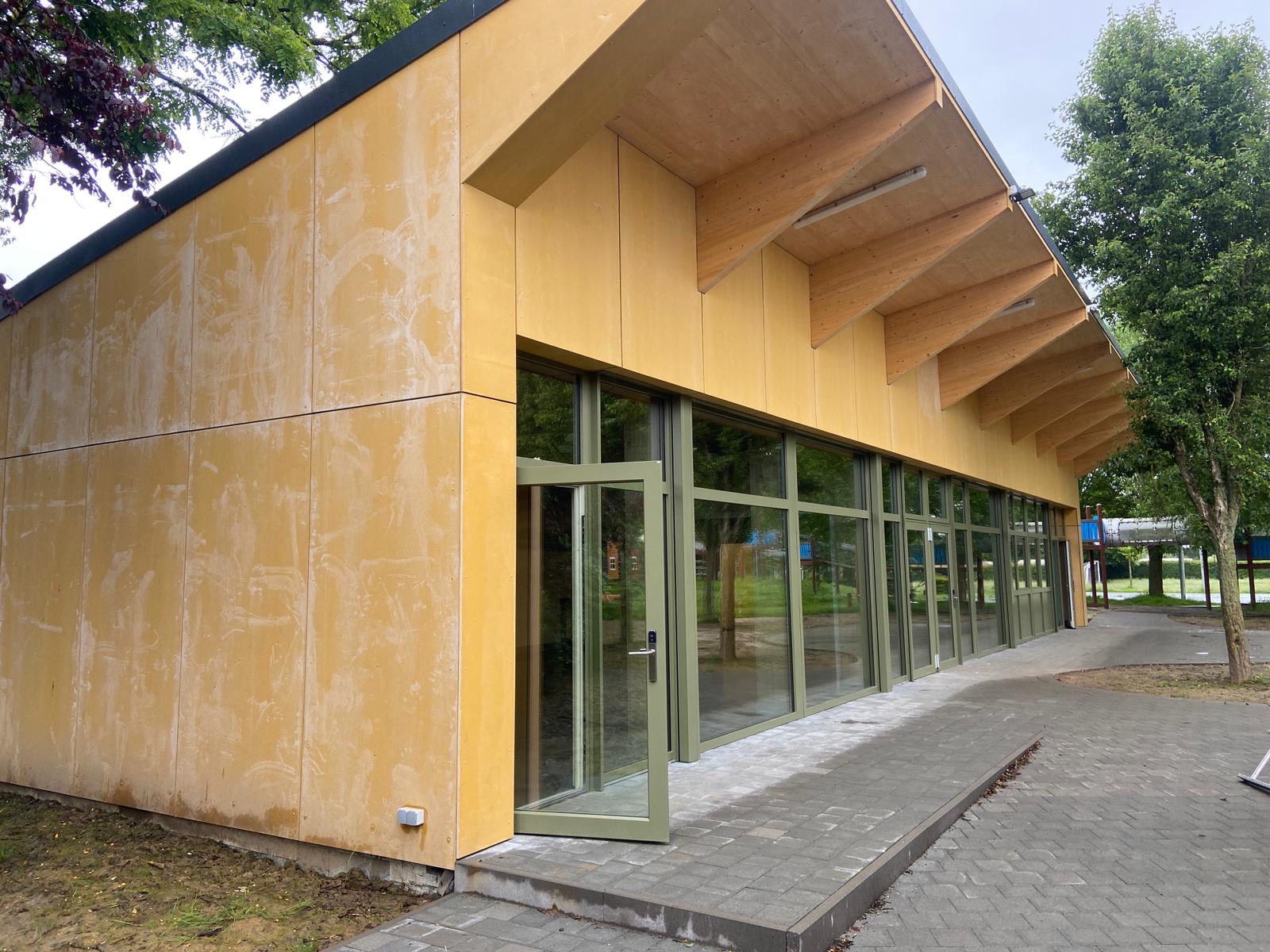 Simultane blowerdoortesten jeugdlokalen stad Halle