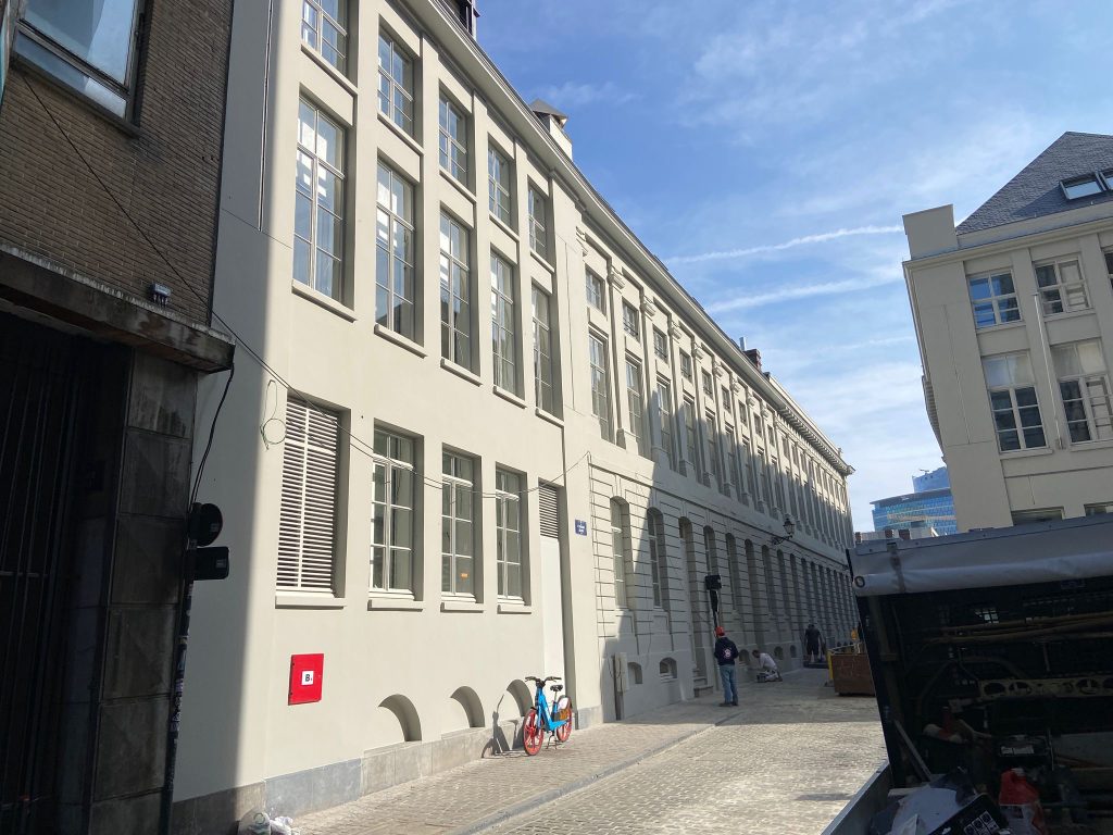 blowerdoortesten appartementen Artes Martelaarsplein