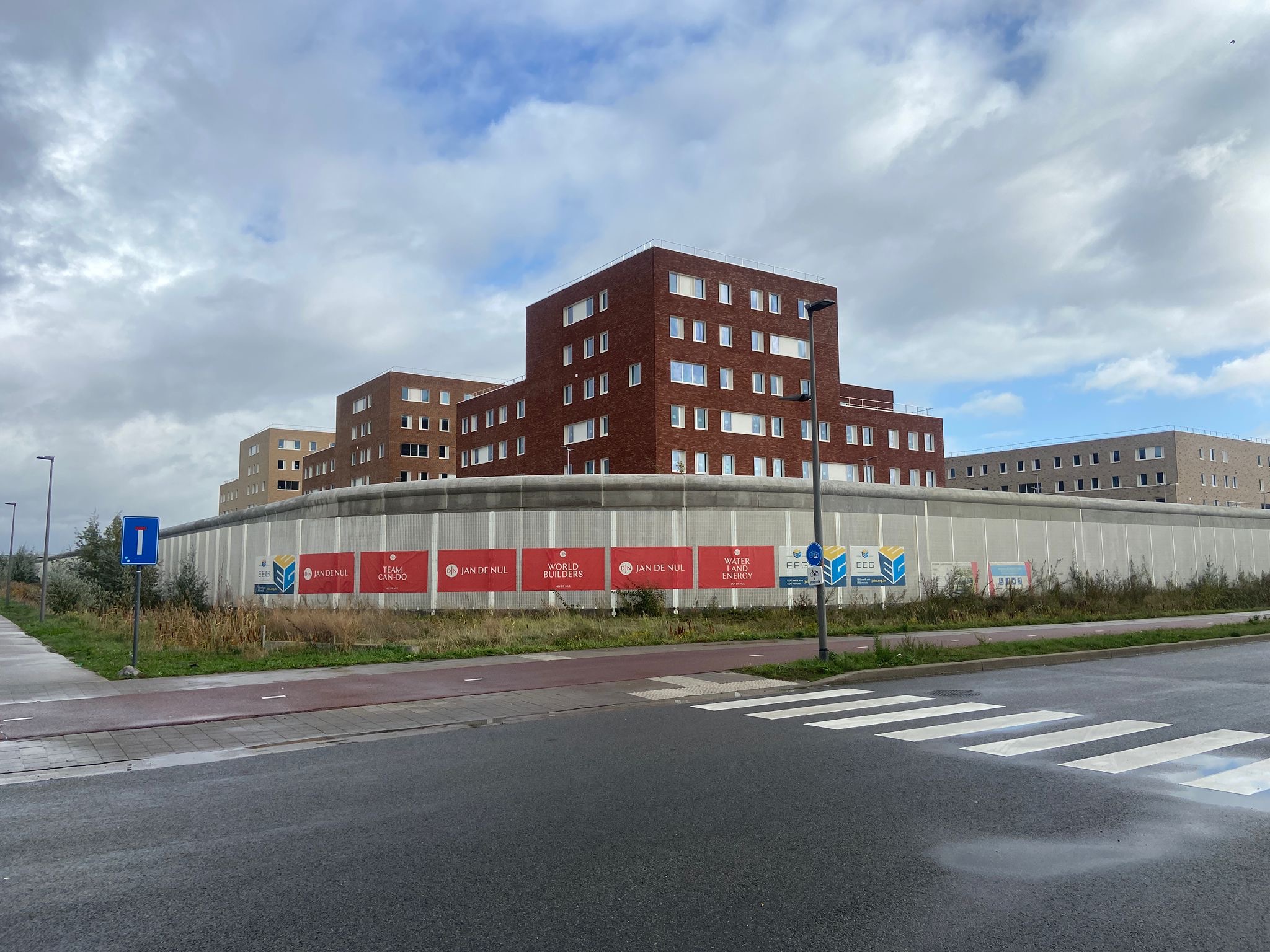 Blowerdoortesten gevangenis gebouwen Antwerpen iov Jan De Nul