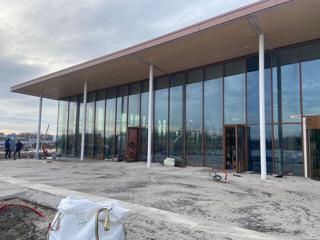 blowerdoor meting zwembad Lago Bredene