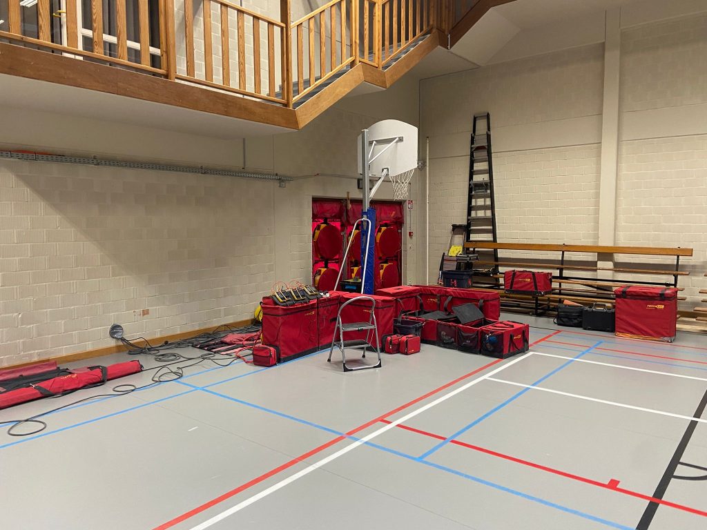 blowerdoortest spothal Oostkamp