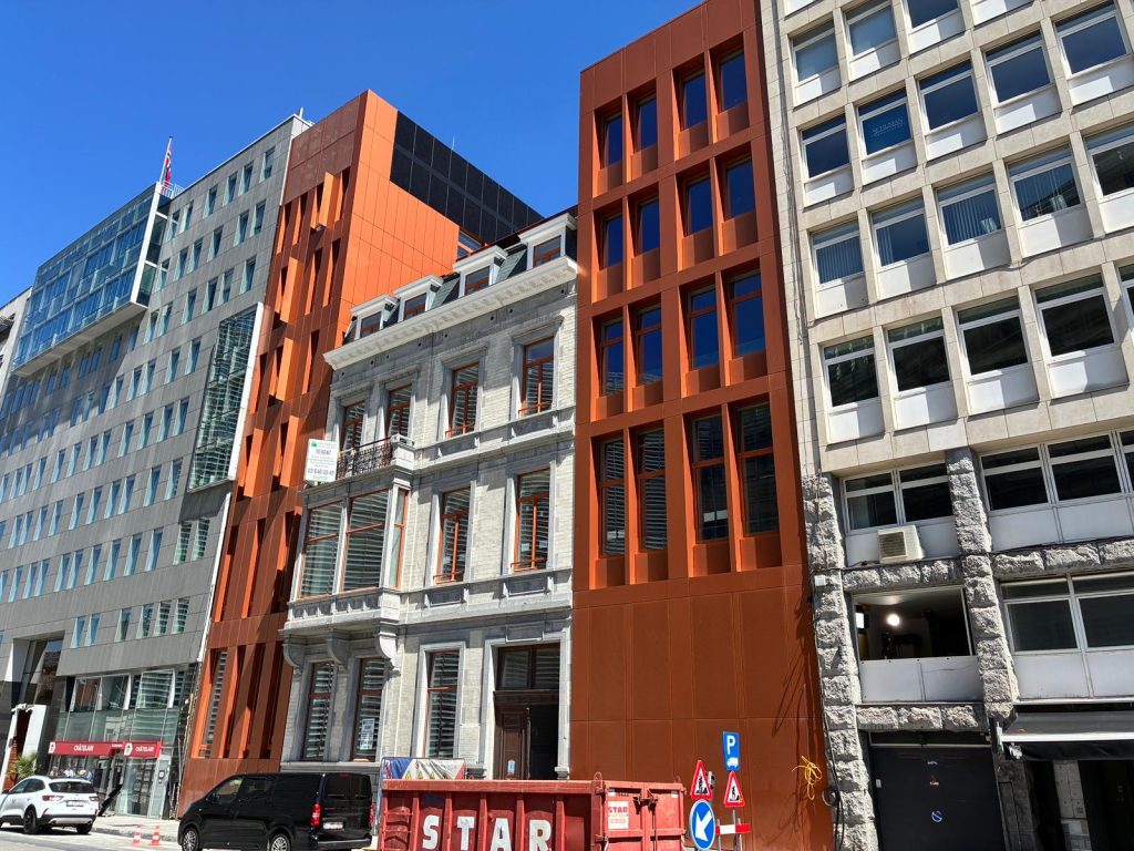 blowerdoor APB kantoor Brussel